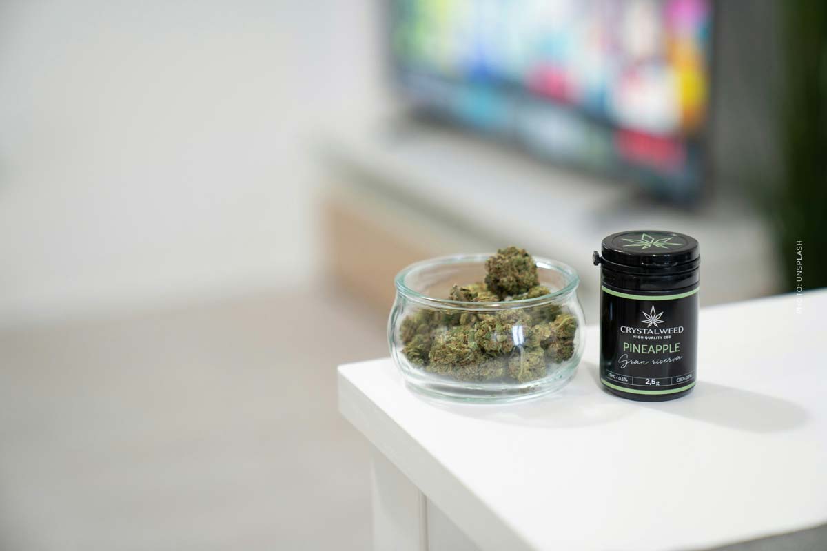 cannabis-deutschland-marketing-werbung-produkt-tisch-ugc-creator-influencer